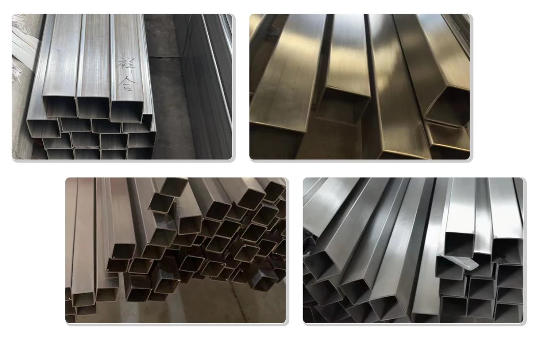 Square/Rectangular/Shs/Rhs/Steel Hollow Section/Cold-Rolled Square Tube ASTM A544 Black Square Hollow Steel Tubes