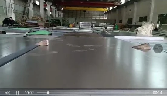 ASTM A204m SS316L Plate Mirror Surface Cold Rolled 304L Stainless Steel Sheet