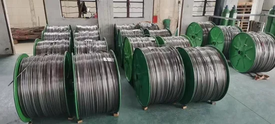 China Supplier ASTM A269 Bright and Annealed 6.35*1.24mm Stainless Steel Coiled Tubing