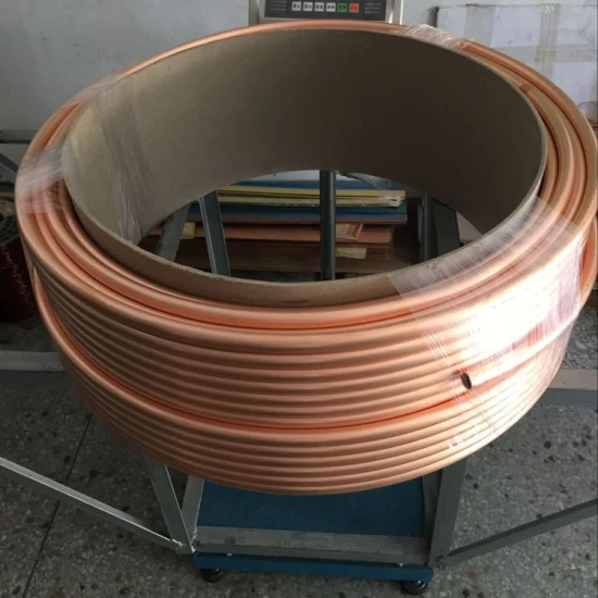 Copper Tube Pipe C11000 C10200 C12000 C12200 Refrigeration ACR Tubings Pancake Coil Copper Seamless 1/4