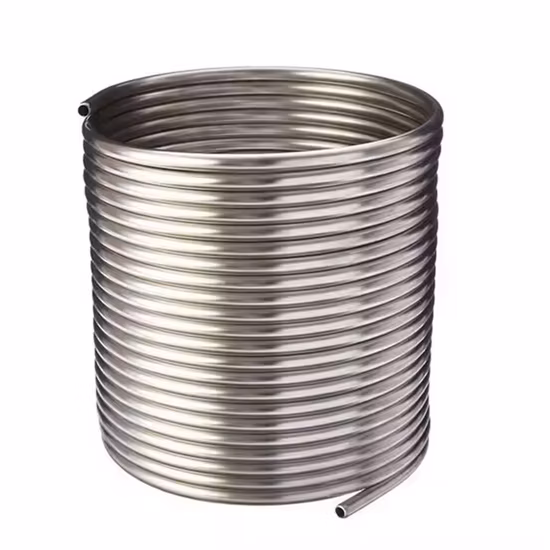 304 Stainless Steel Coiled Tubing 1/4